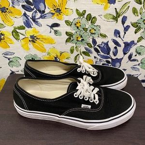 Black Authentic Style Vans